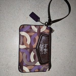 Coach wristlet